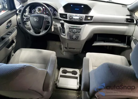 2015 Honda Odyssey Lx из США, поврежденный, VIN 5FNRL5H27FB104433